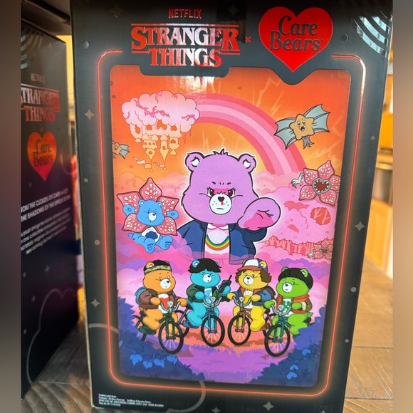 Netflix Care Bears - Stranger Things Complete Set: Eleven Dustin Will Mike Lucas - Picture 10 of 15